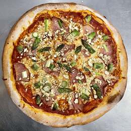 Pizza ze szparagami